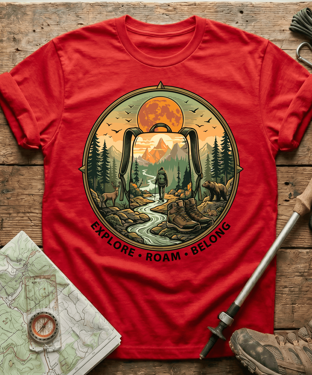Explore Roam Belong T-shirt