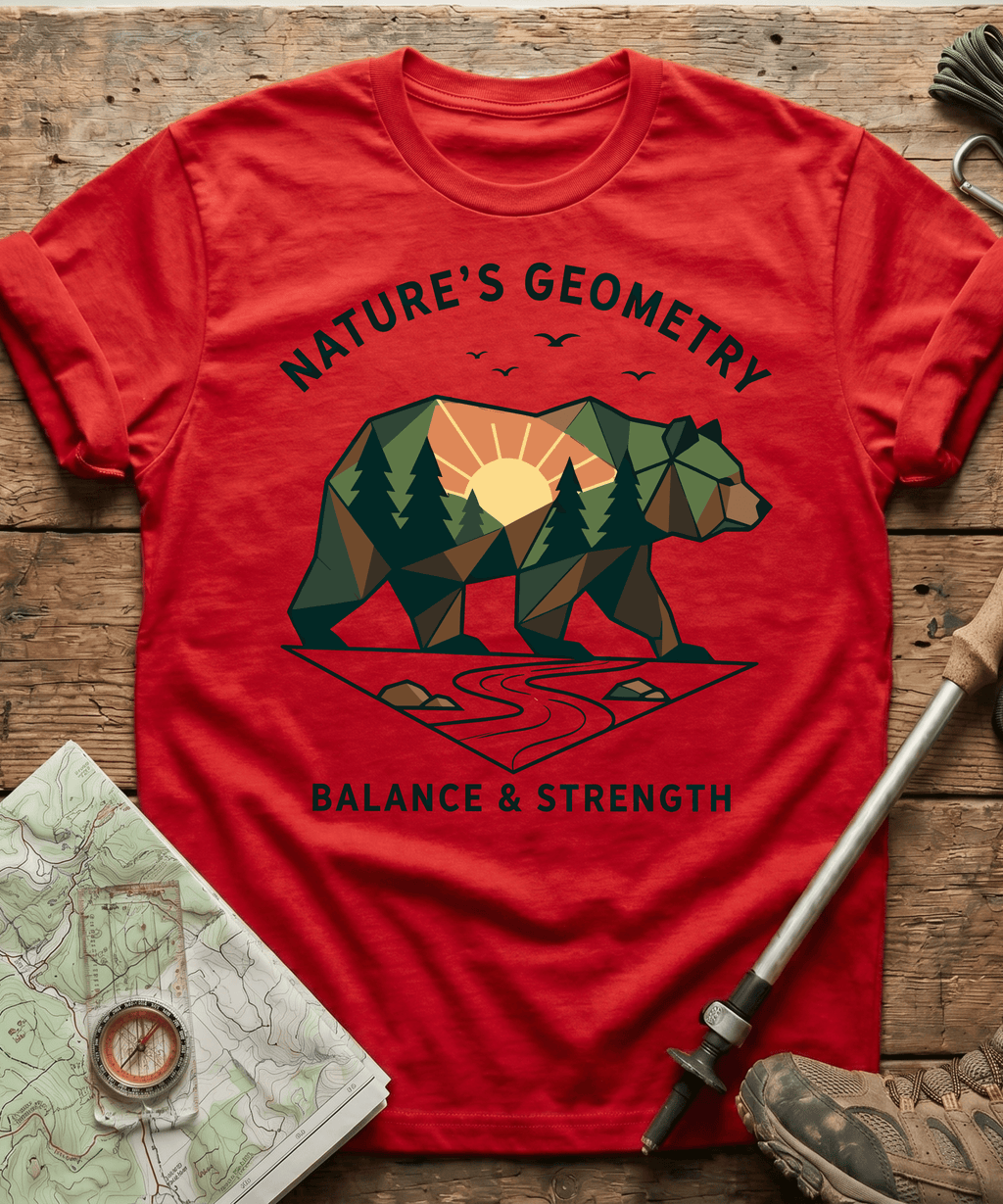 Nature's Geometry Balance And Strength T-shirt