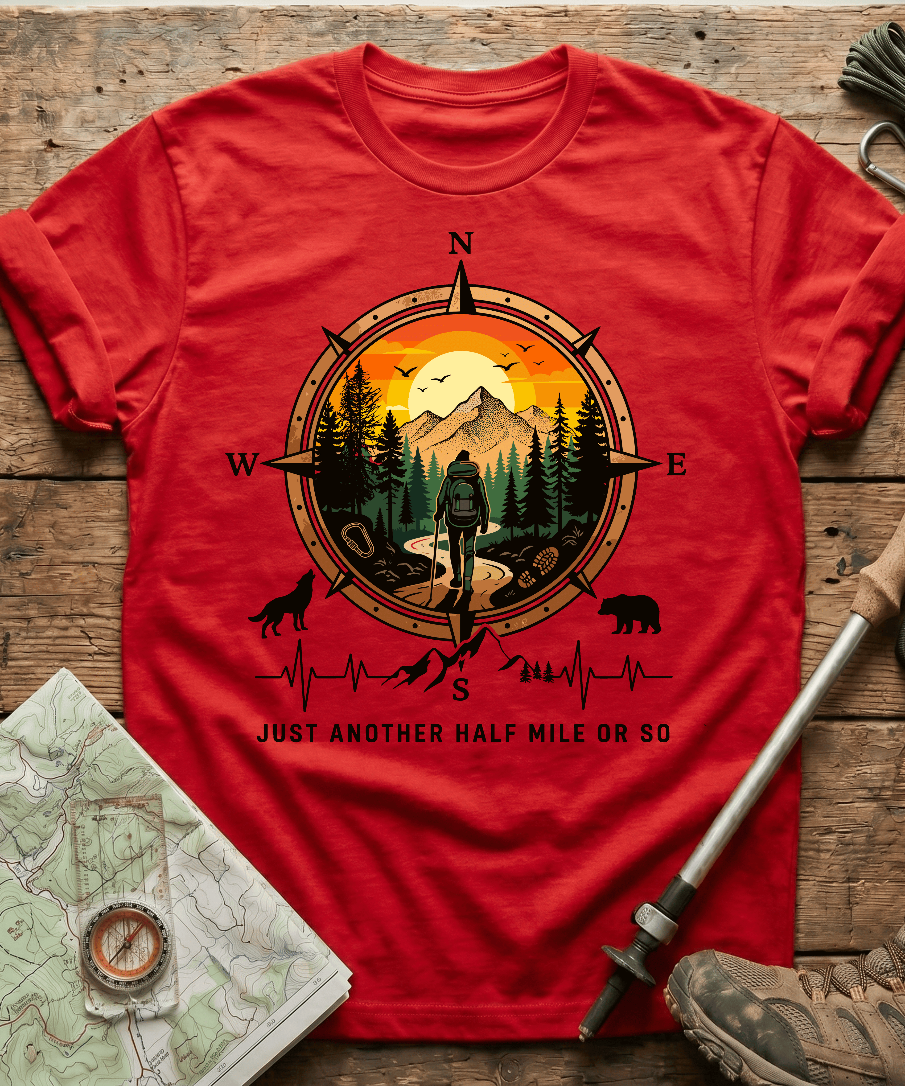 Just Another Half Mile Or So T-shirt