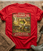 Official Botanical Strategist Frog Gardener T-Shirt