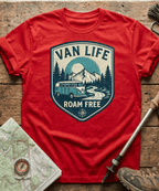 Van Life Roam Free T-shirt