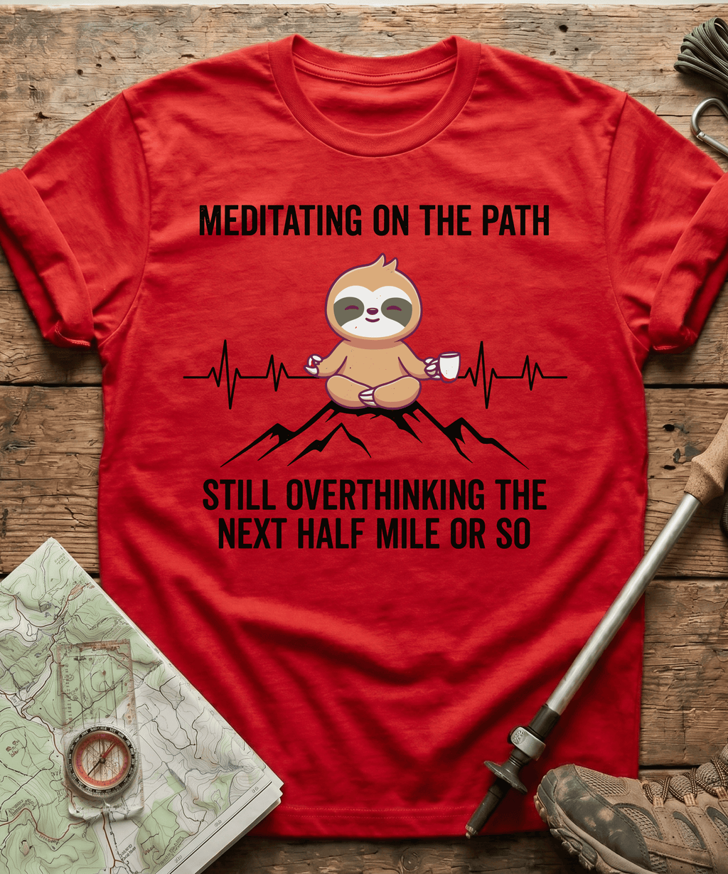 Meditating On The Path T-shirt
