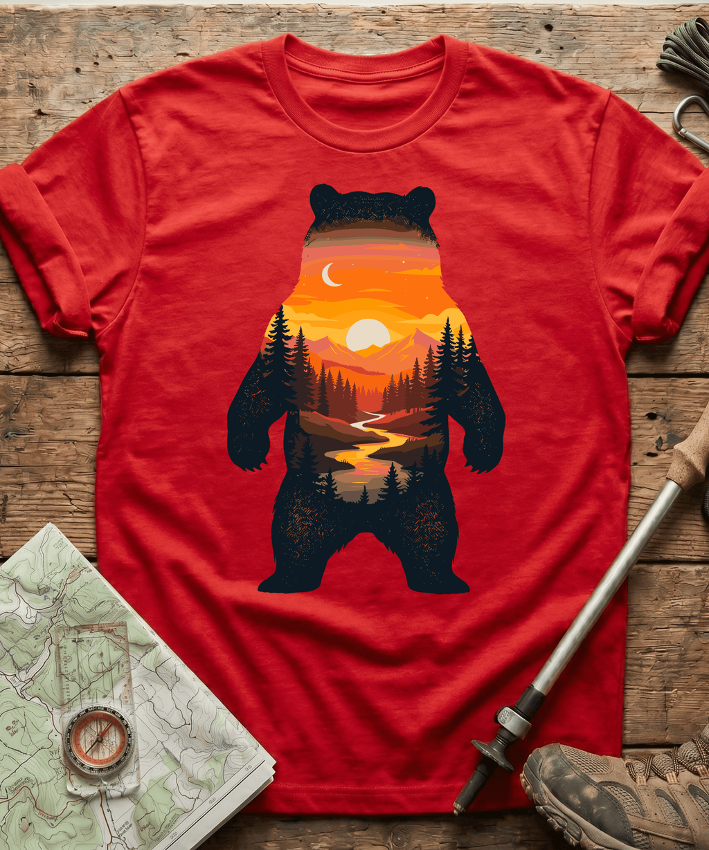 Mountain River Bear T-Shirt
