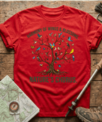 Harmony Of Wings And Blossoms Nature's Chorus T-shirt