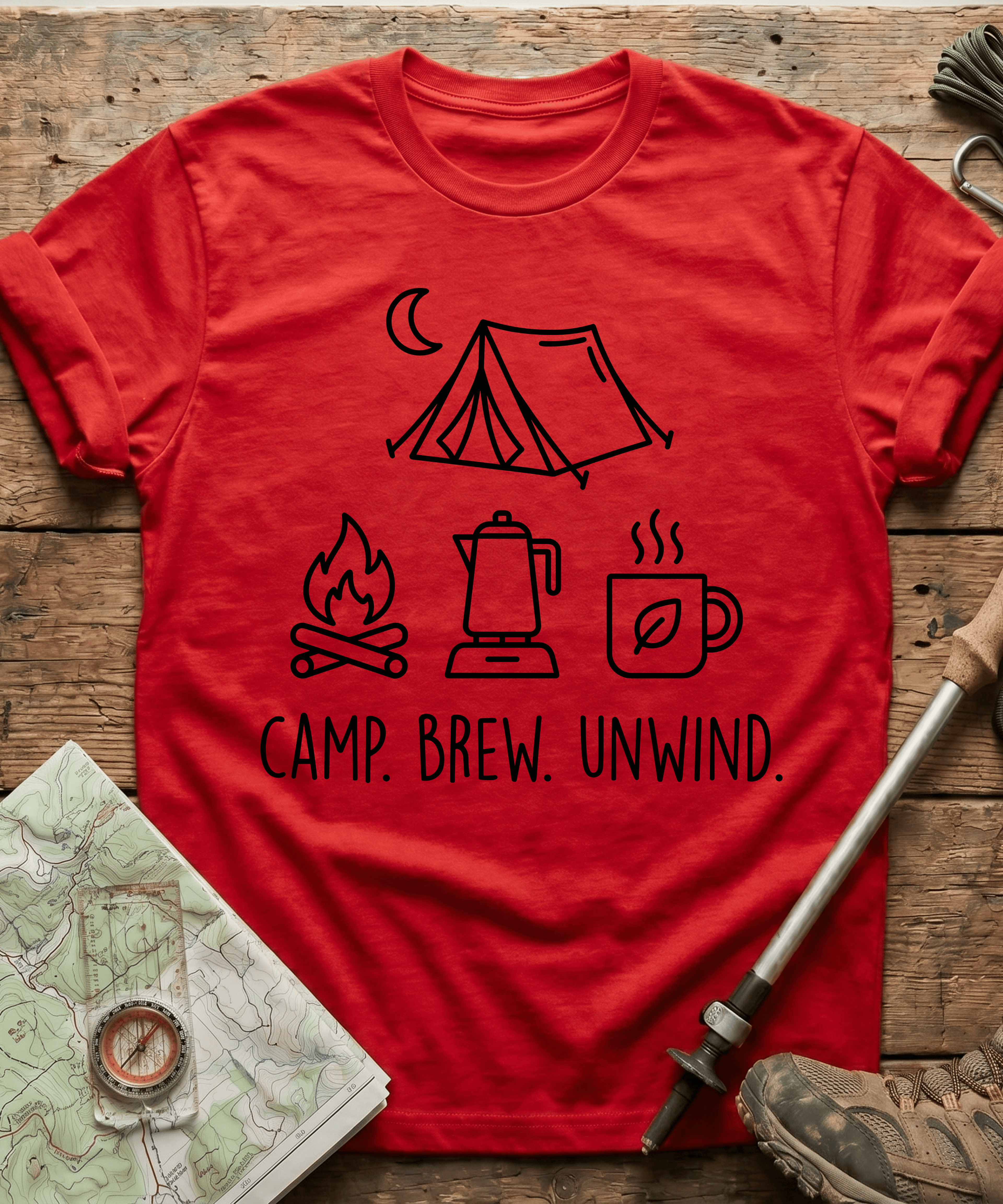 Camp Brew Unwind T-shirt
