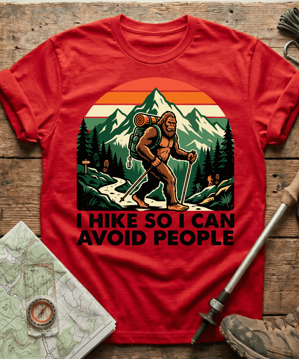 I Hike So I Can Avoid People T-shirt