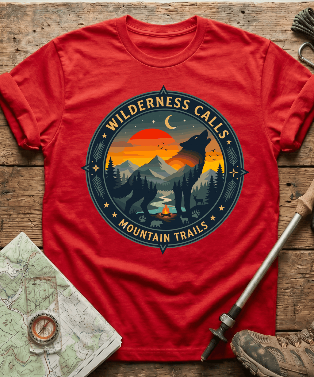 Wilderness Calls Mountain Trails T-shirt