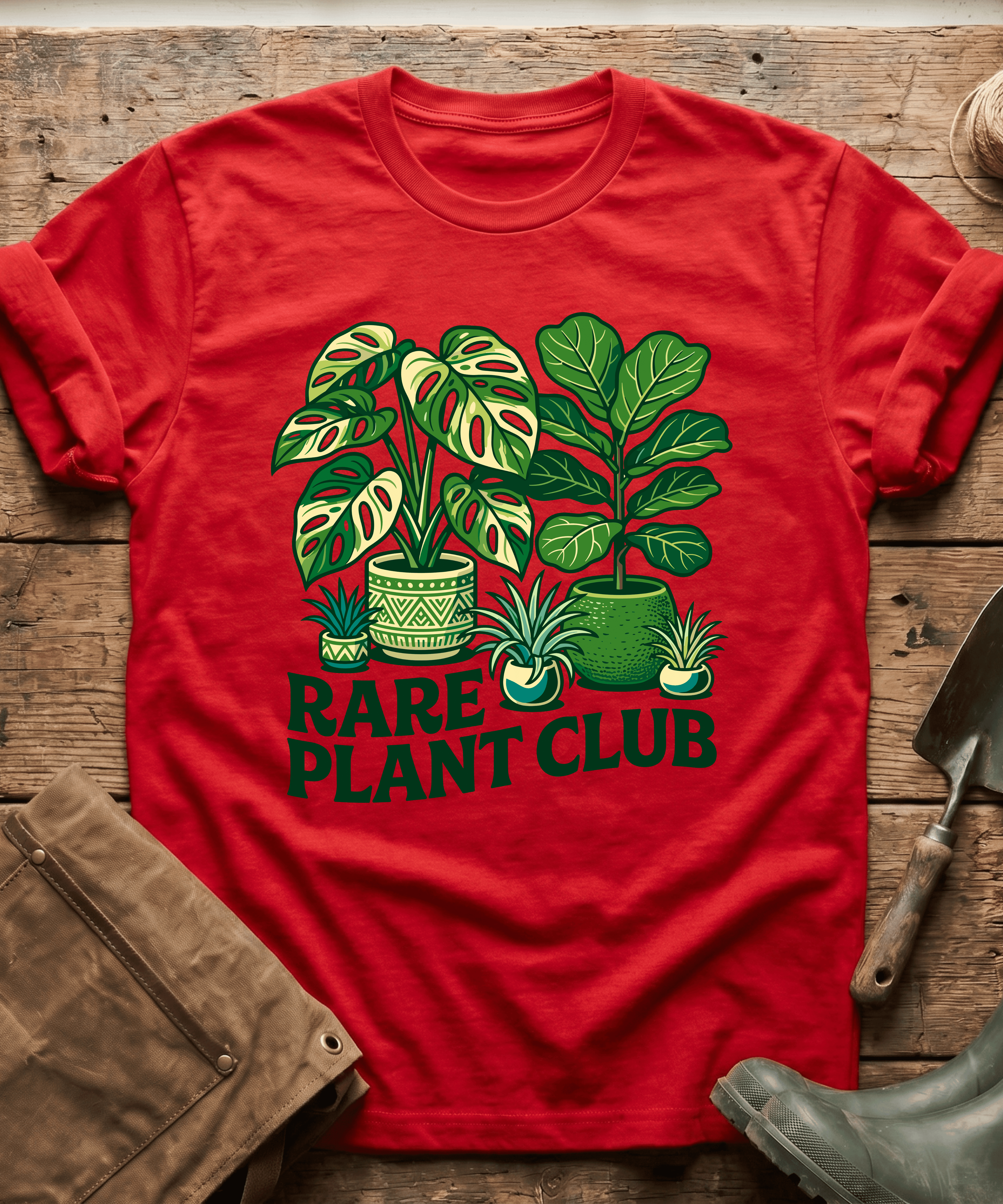 Rare Plant Club Variegated Monstera T-Shirt