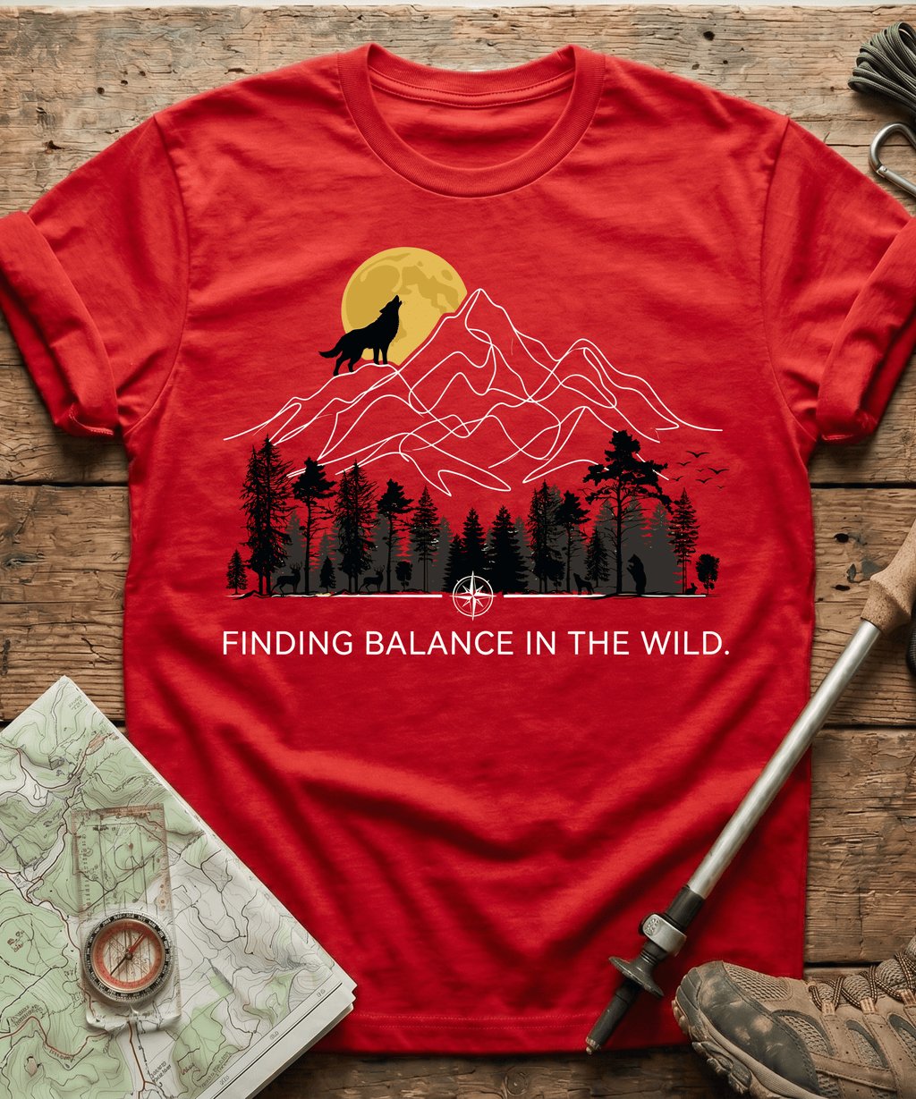 Finding Balance In The Wild T-shirt