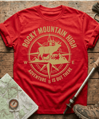 Rocky Mountain High Adventure Is Out There T-shirt
