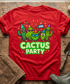 Funny Cactus Party Gardening T-Shirt