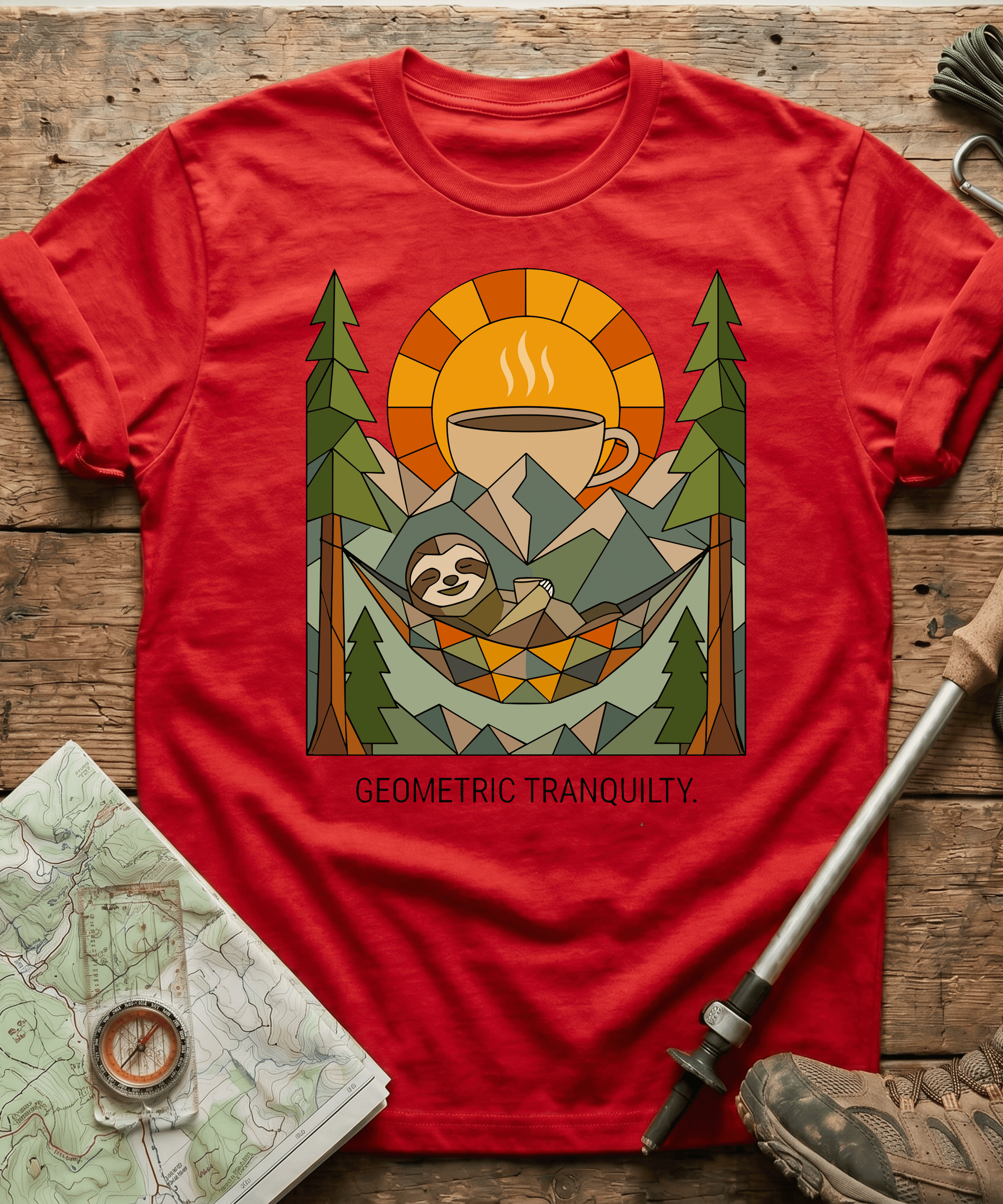 Geometric Tranquilty T-shirt