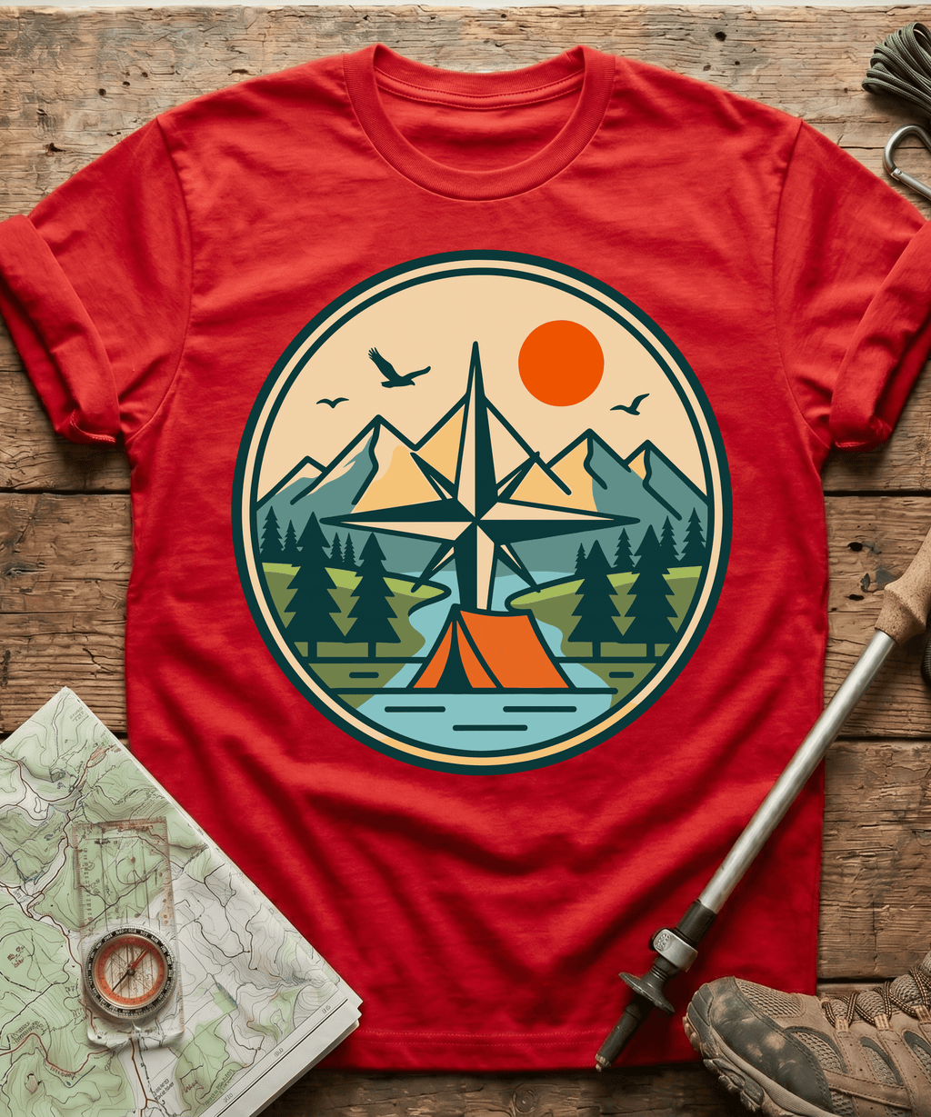 Explore More Camping Compass T-Shirt