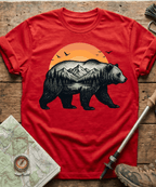 Retro Wilderness Bear T-Shirt