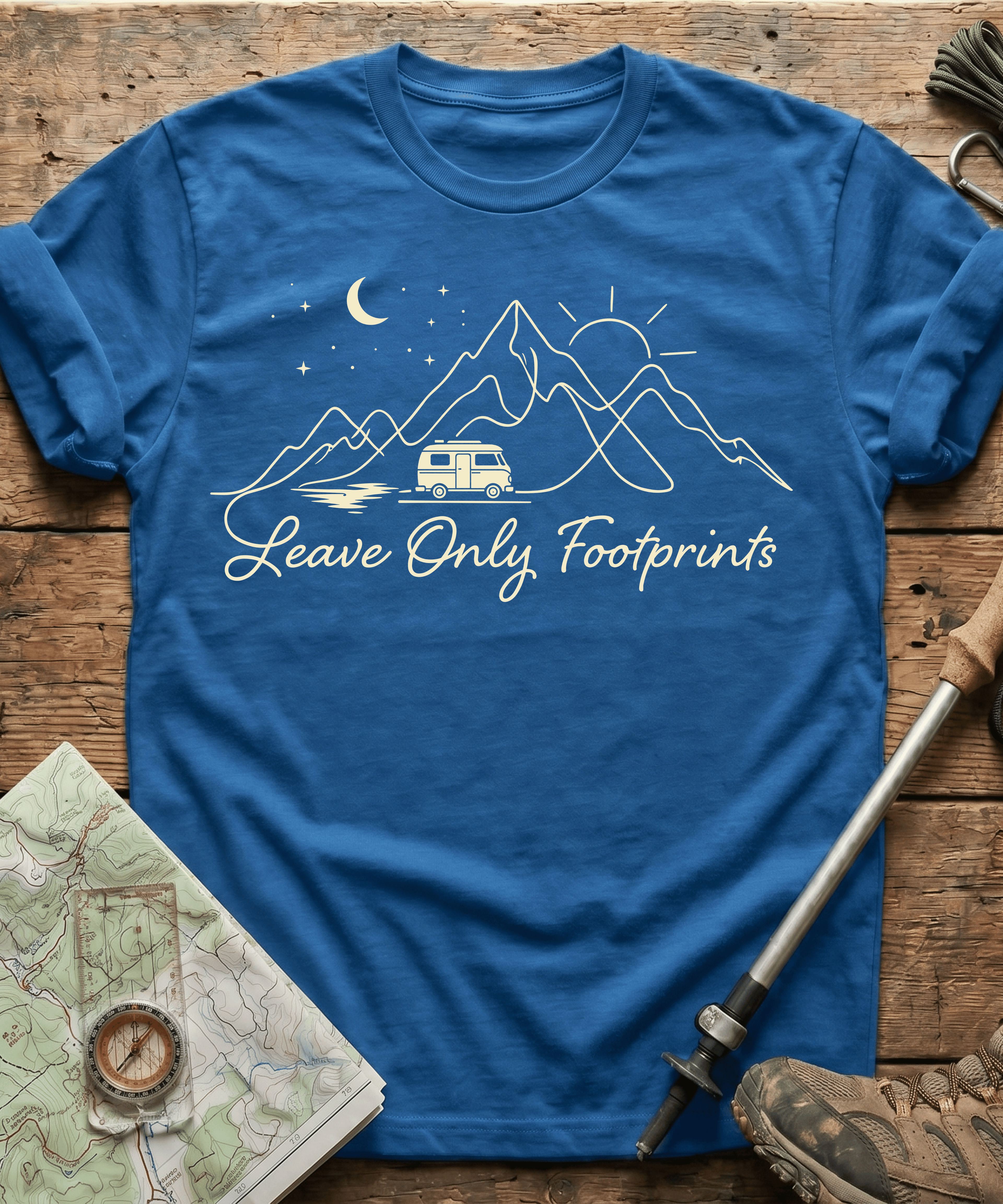 Leave Only Footprint T-shirt