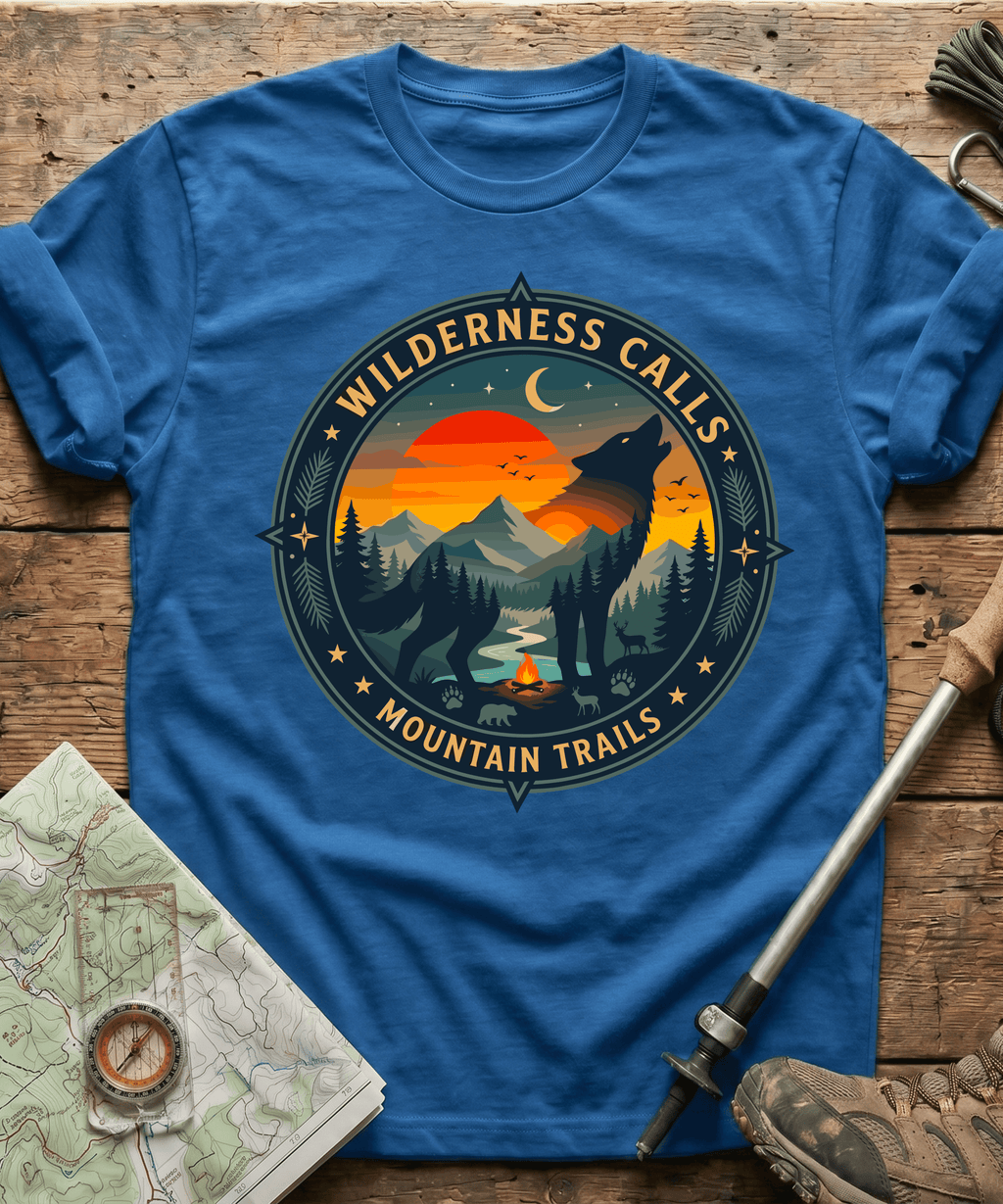 Wilderness Calls Mountain Trails T-shirt