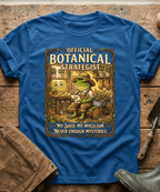 Official Botanical Strategist Frog Gardener T-Shirt