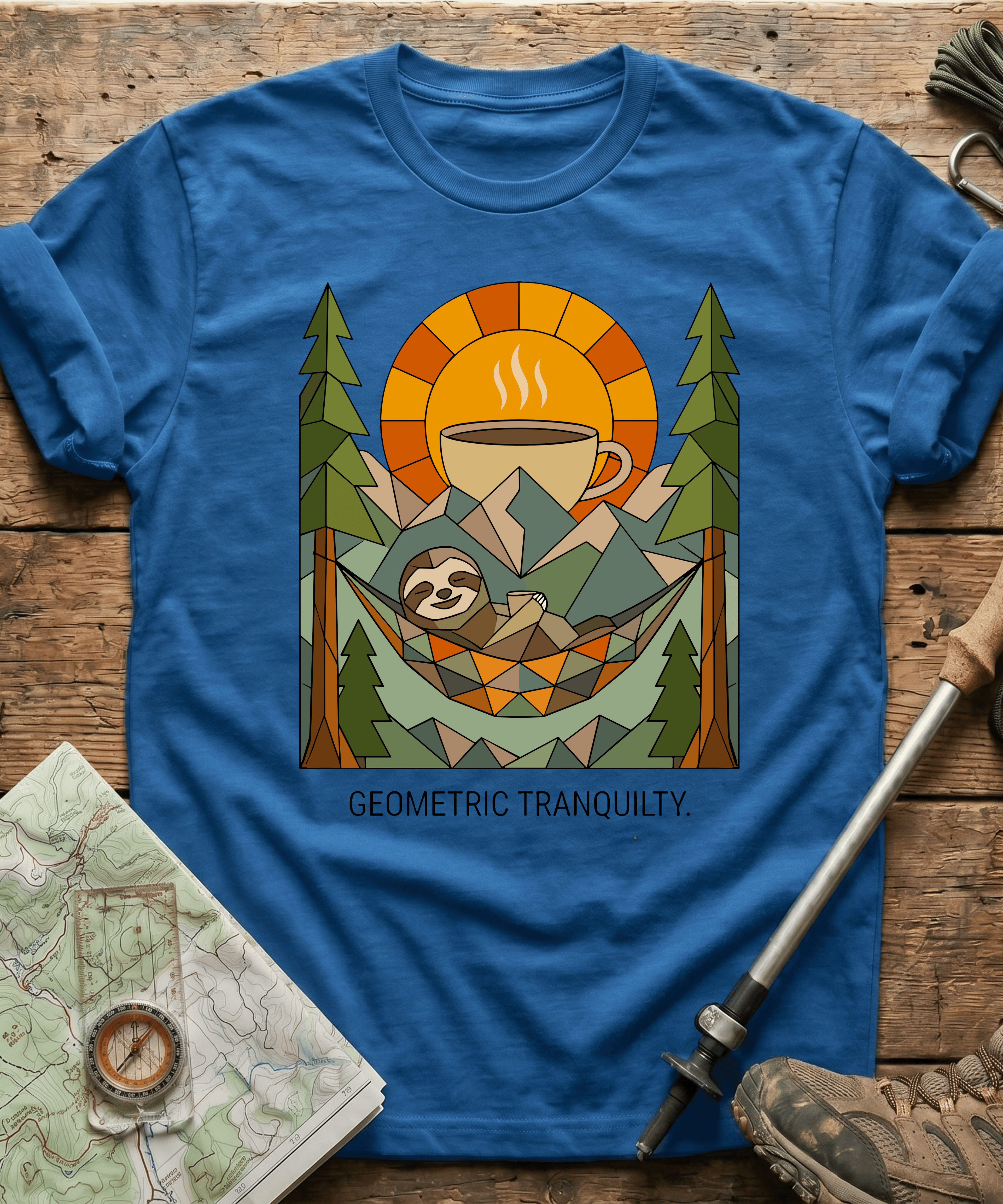Geometric Tranquilty T-shirt