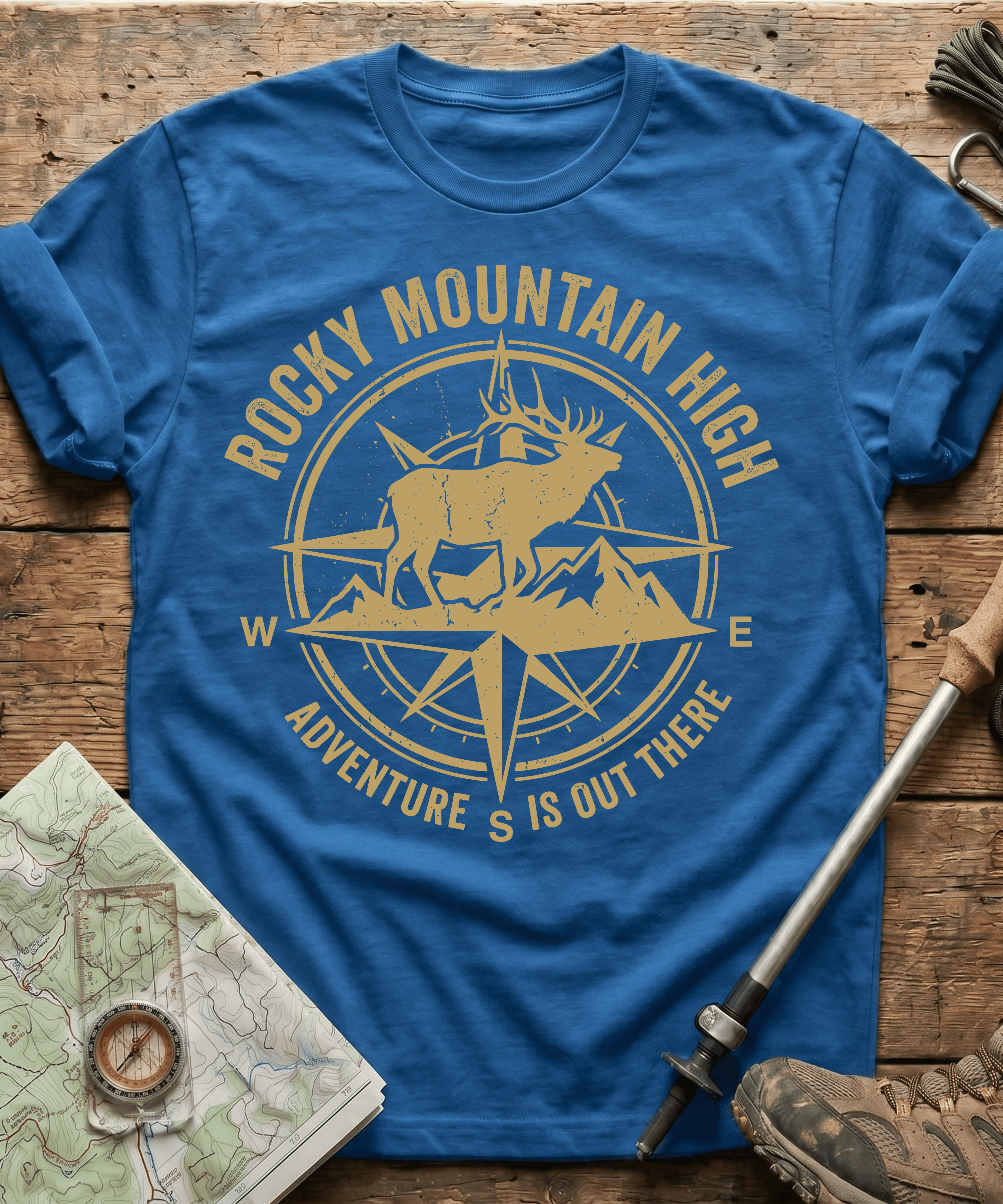 Rocky Mountain High Adventure Is Out There T-shirt