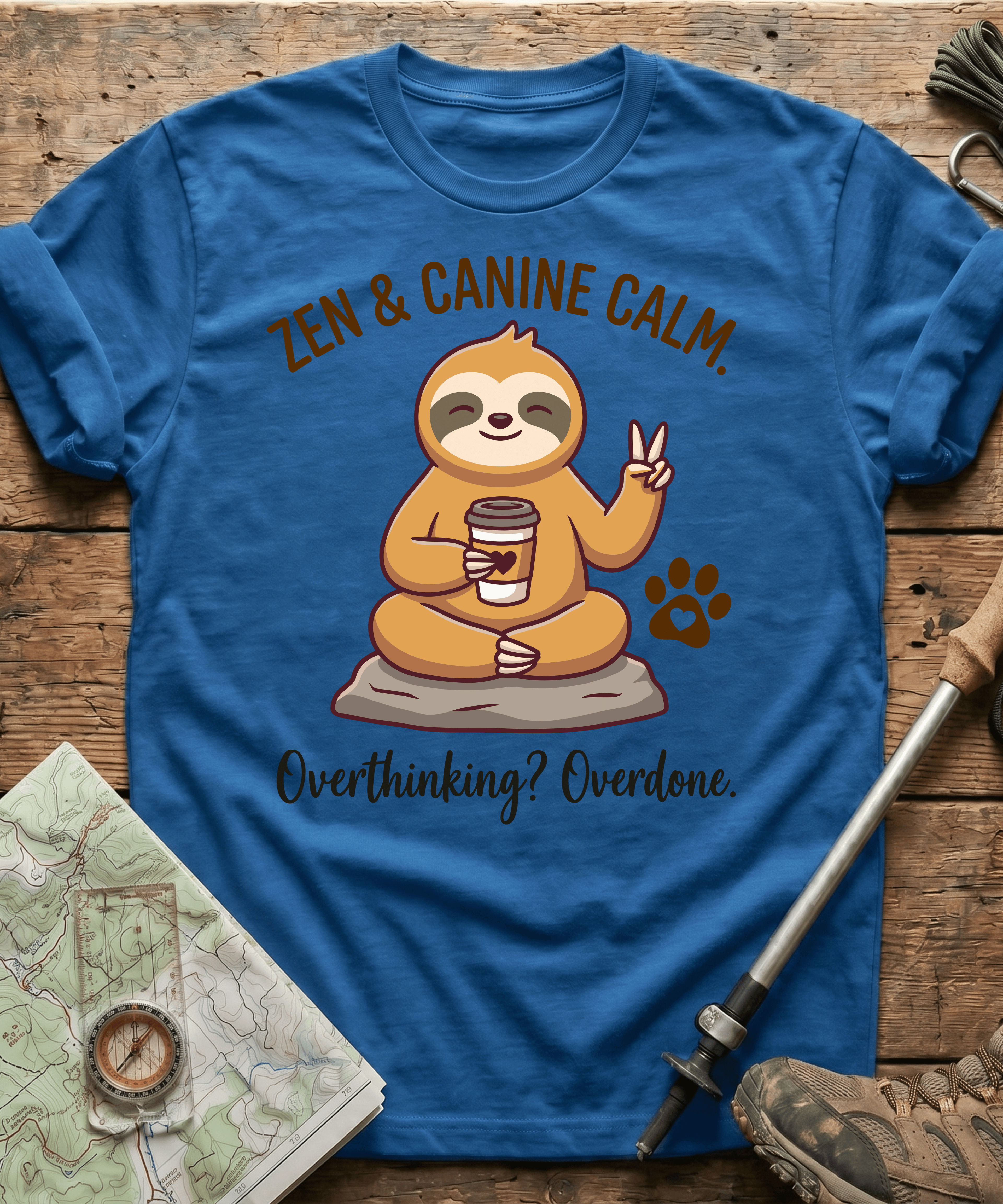Zen And Canine Calm T-shirt