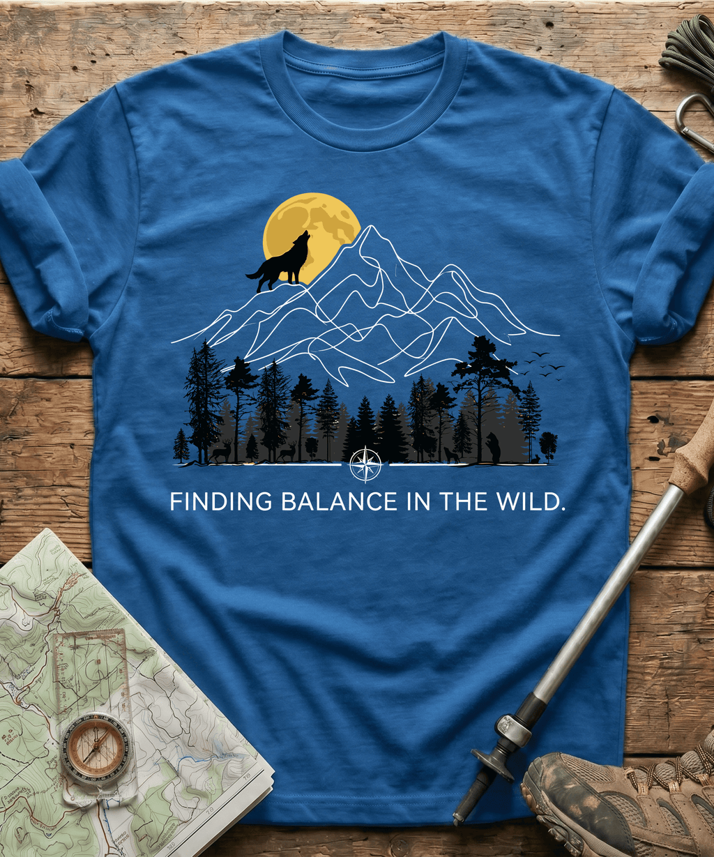 Finding Balance In The Wild T-shirt