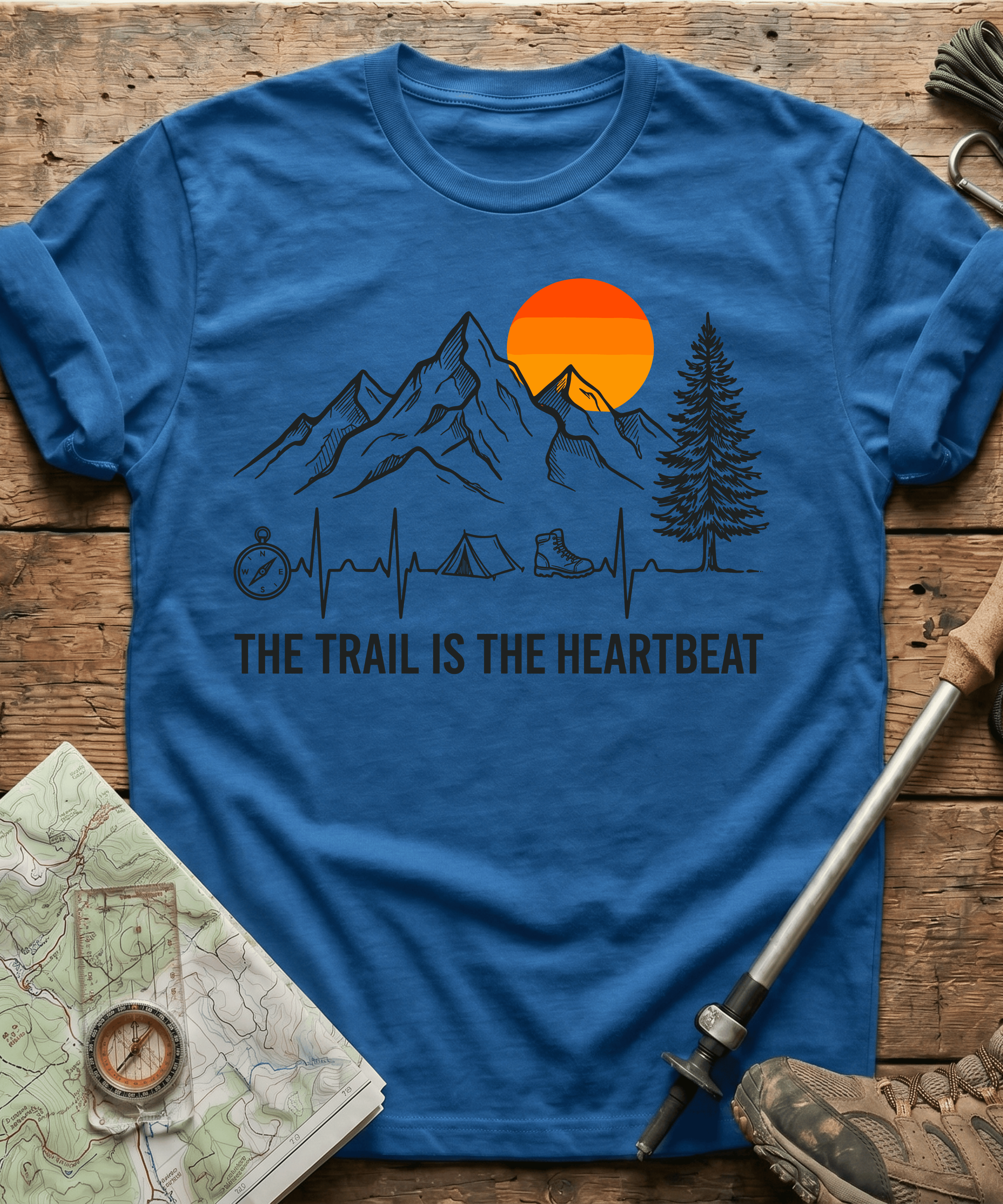 The Trail Is The Heartbeat T-shirt