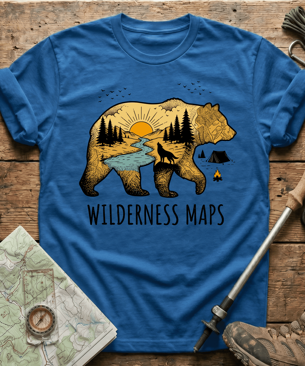 Wilderness Maps T-shirt