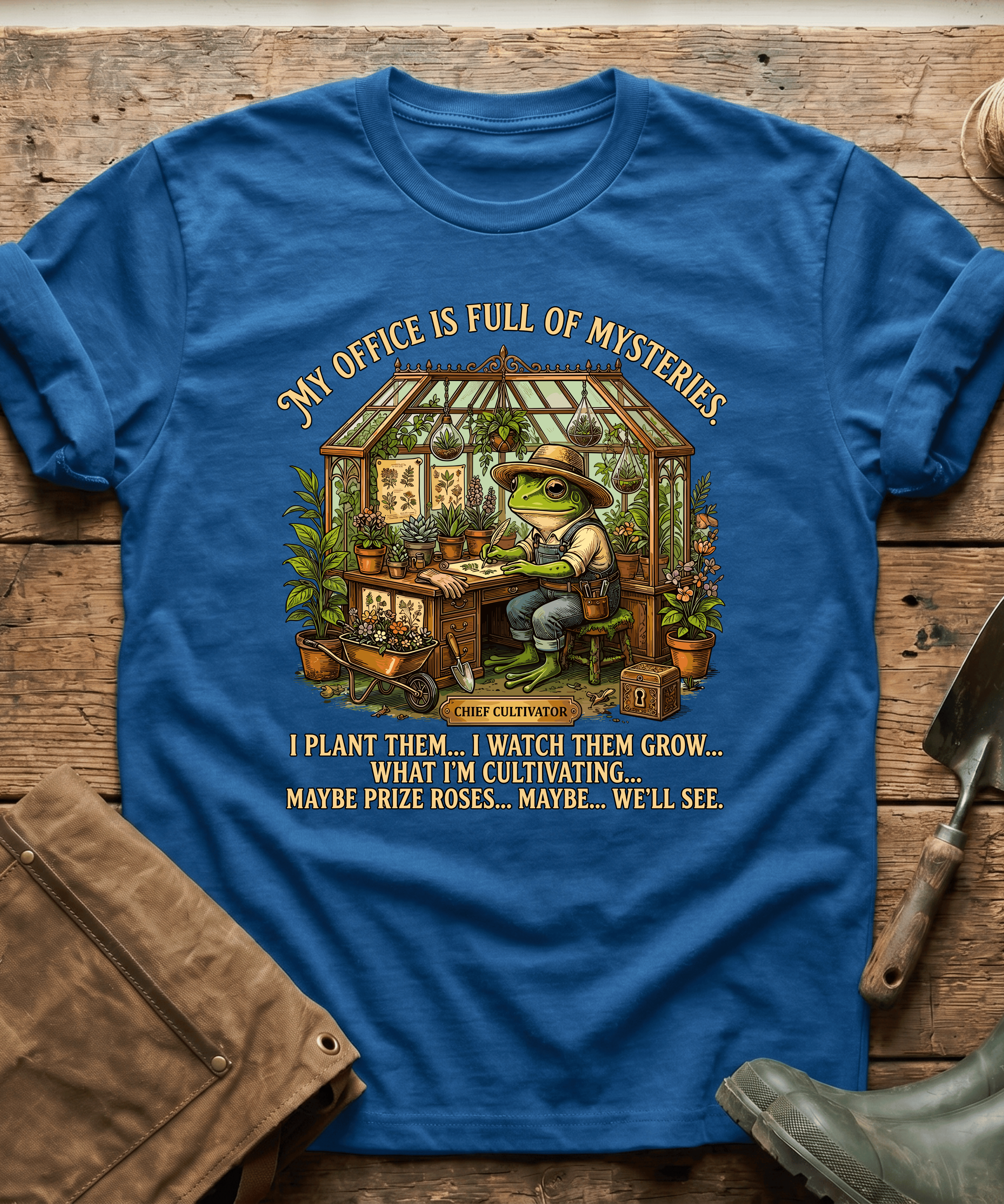 Chief Cultivator Office Full Of Mysteries T-Shirt