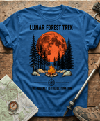 Lunar Forest Trek The Journey Is The Destination T-shirt