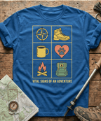 Vital Signs Of An Adventure T-shirt