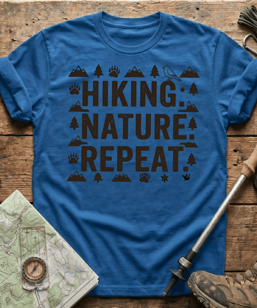 Hiking Nature Repeat T-shirt