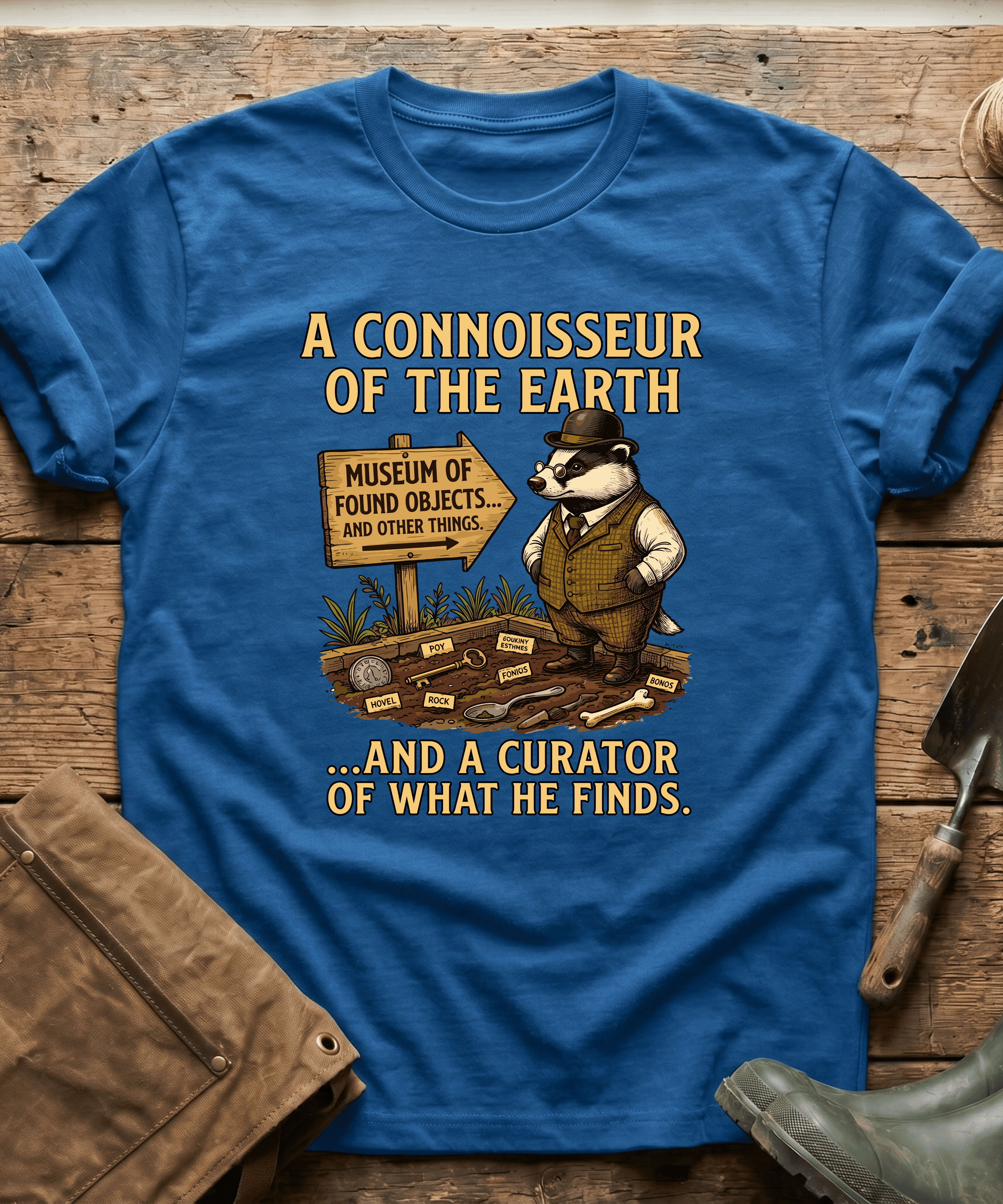 Connoisseur of the Earth Gardening T-Shirt