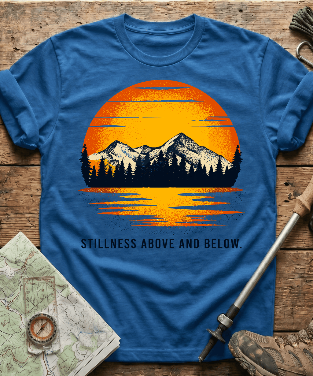 Stillness Above And Below T-shirt