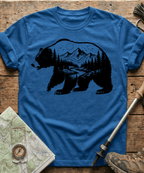 Minimalist Mountain Bear T-Shirt