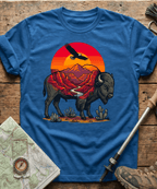 Desert Canyon Bison Eagle T-Shirt