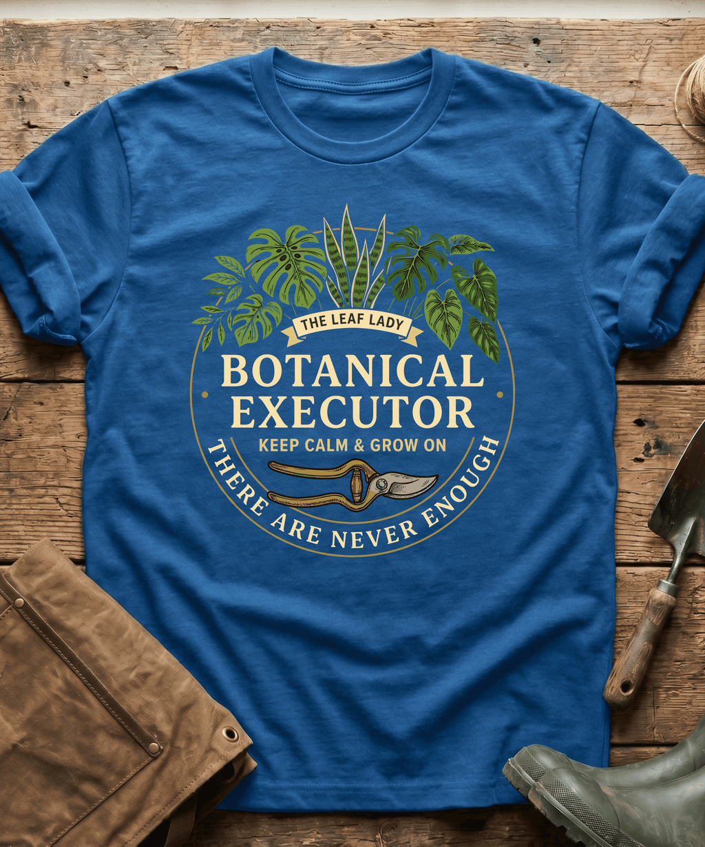Botanical Executor Keep Calm Grow On T-Shirt