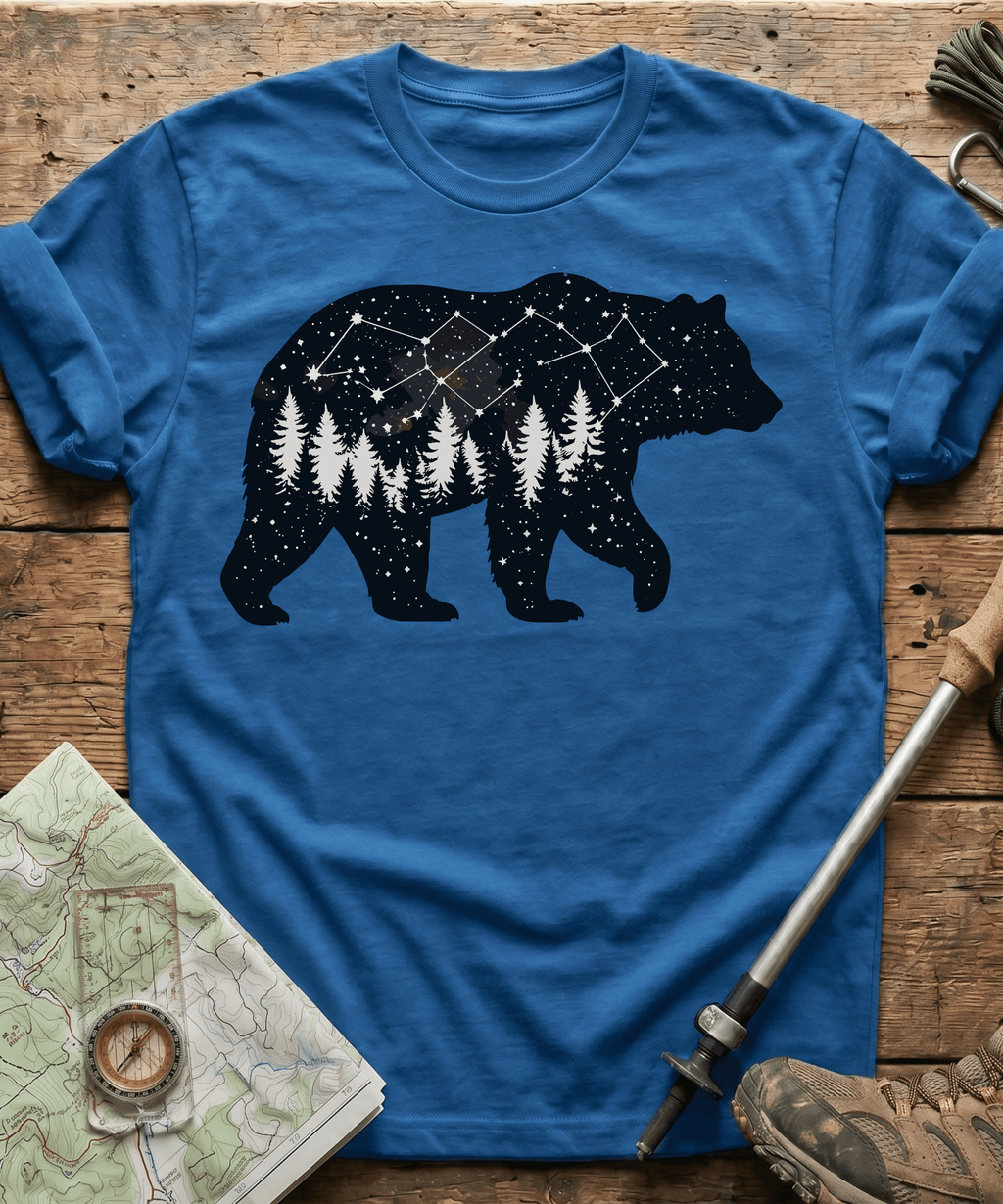 Starry Night Constellation Bear T-Shirt