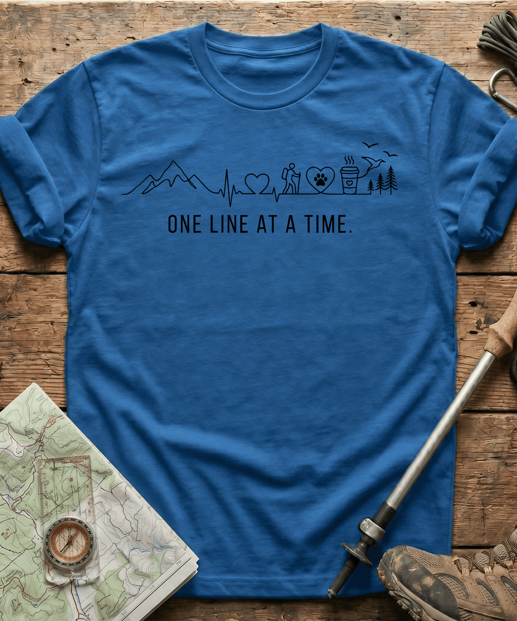 One Line At A Time T-shirt