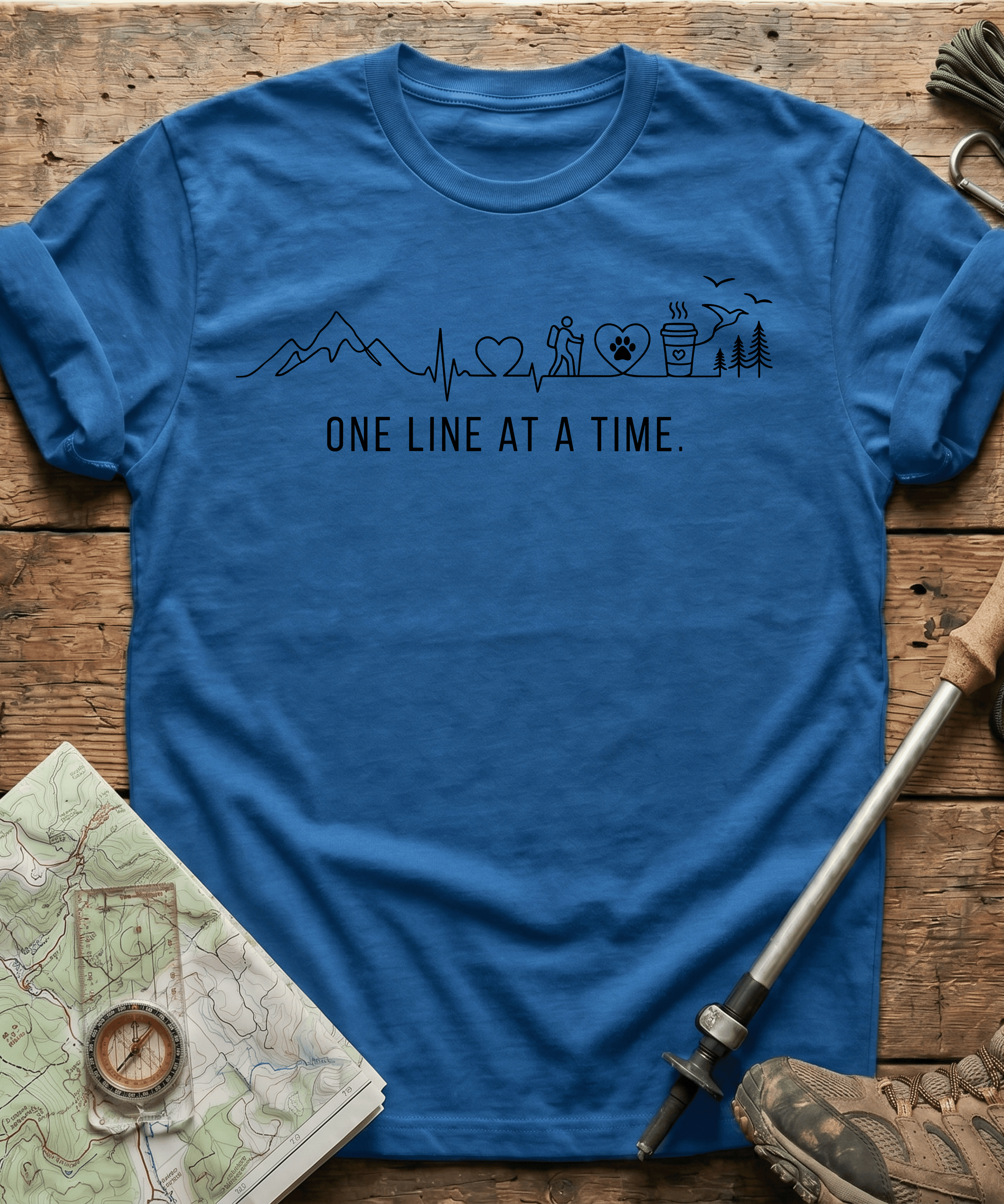 One Line At A Time T-shirt