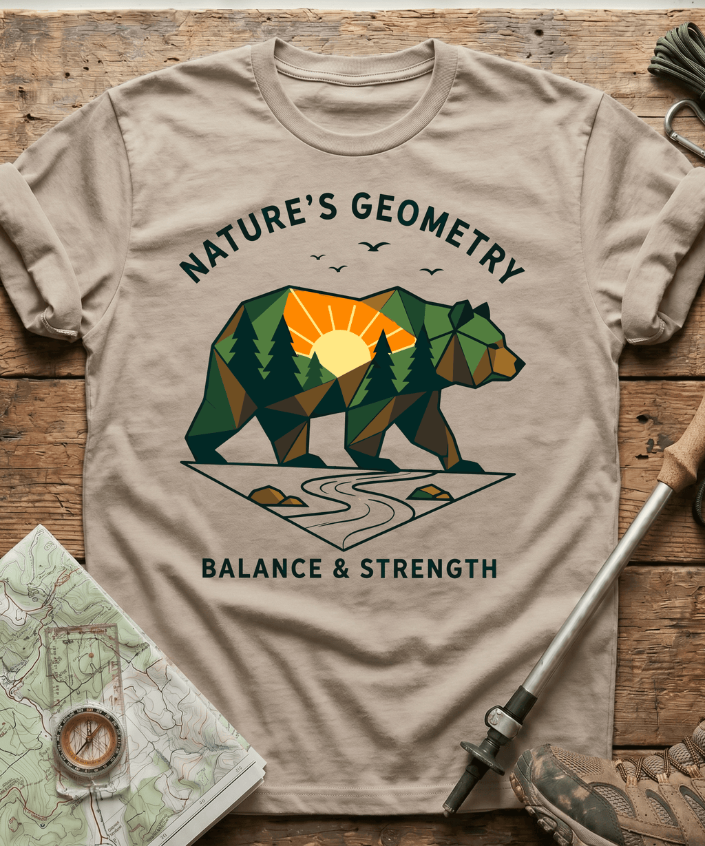 Nature's Geometry Balance And Strength T-shirt