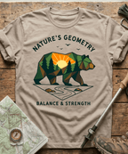 Nature's Geometry Balance And Strength T-shirt