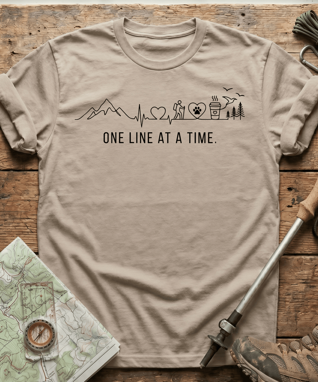One Line At A Time T-shirt