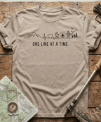 One Line At A Time T-shirt
