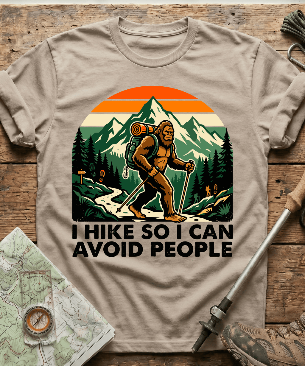 I Hike So I Can Avoid People T-shirt