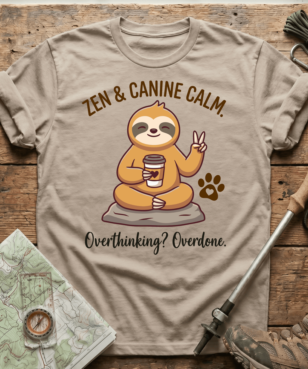 Zen And Canine Calm T-shirt