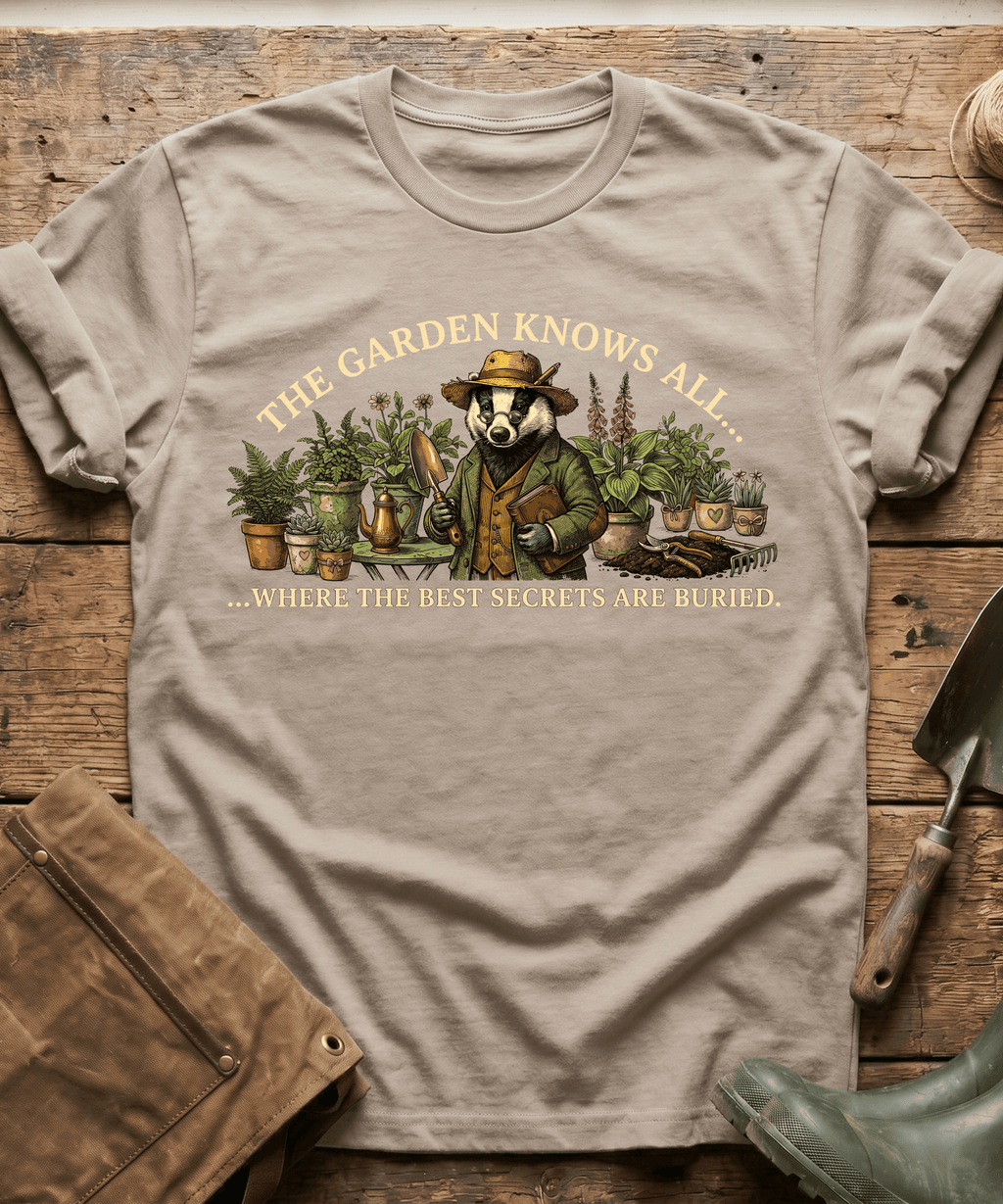 The Garden Knows All Badger T-Shirt