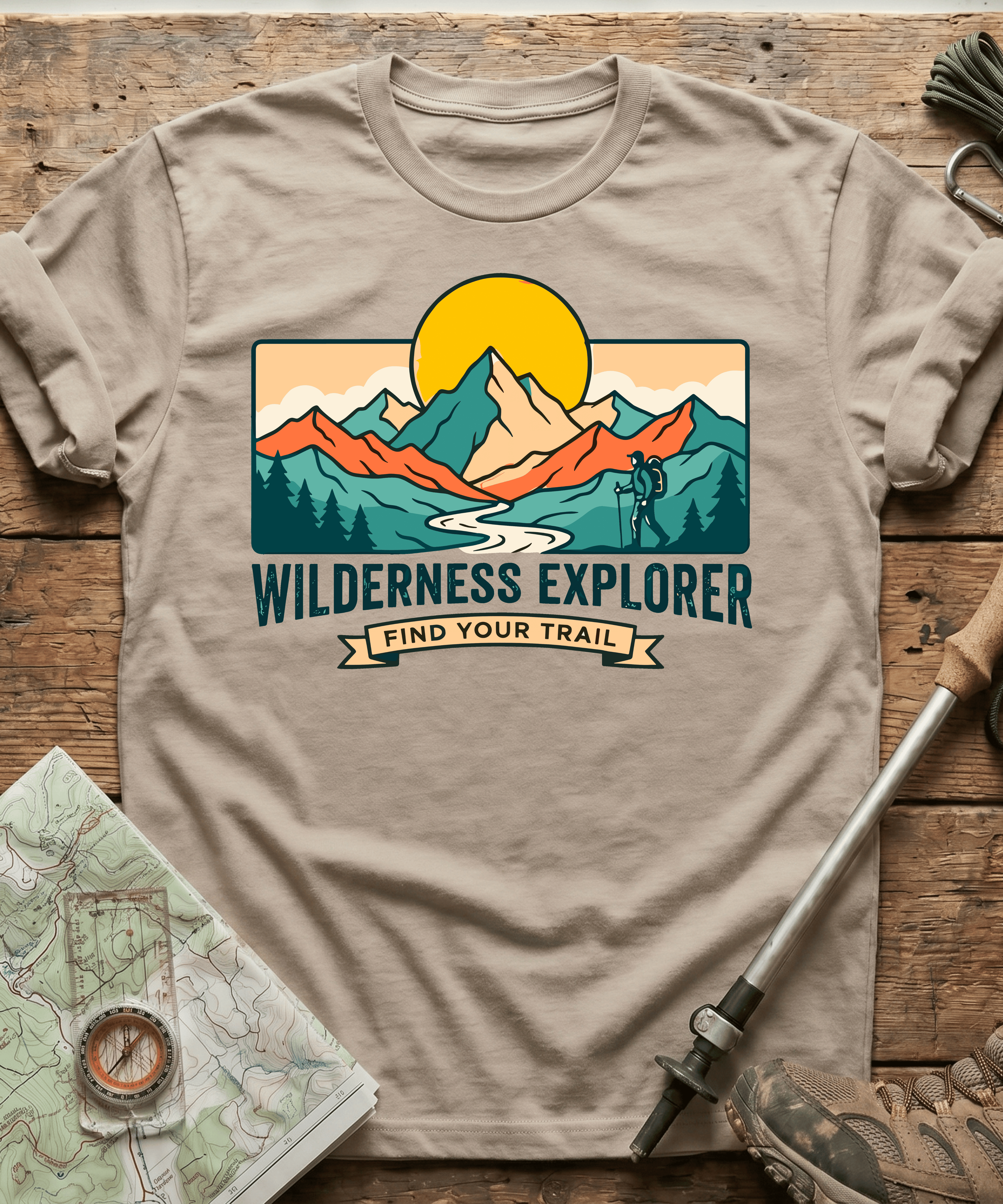 Wilderness Explorer Find Your Trail T-shirt