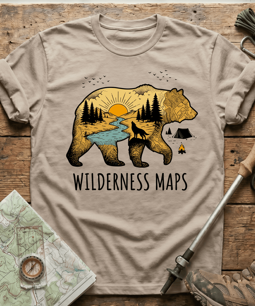 Wilderness Maps T-shirt
