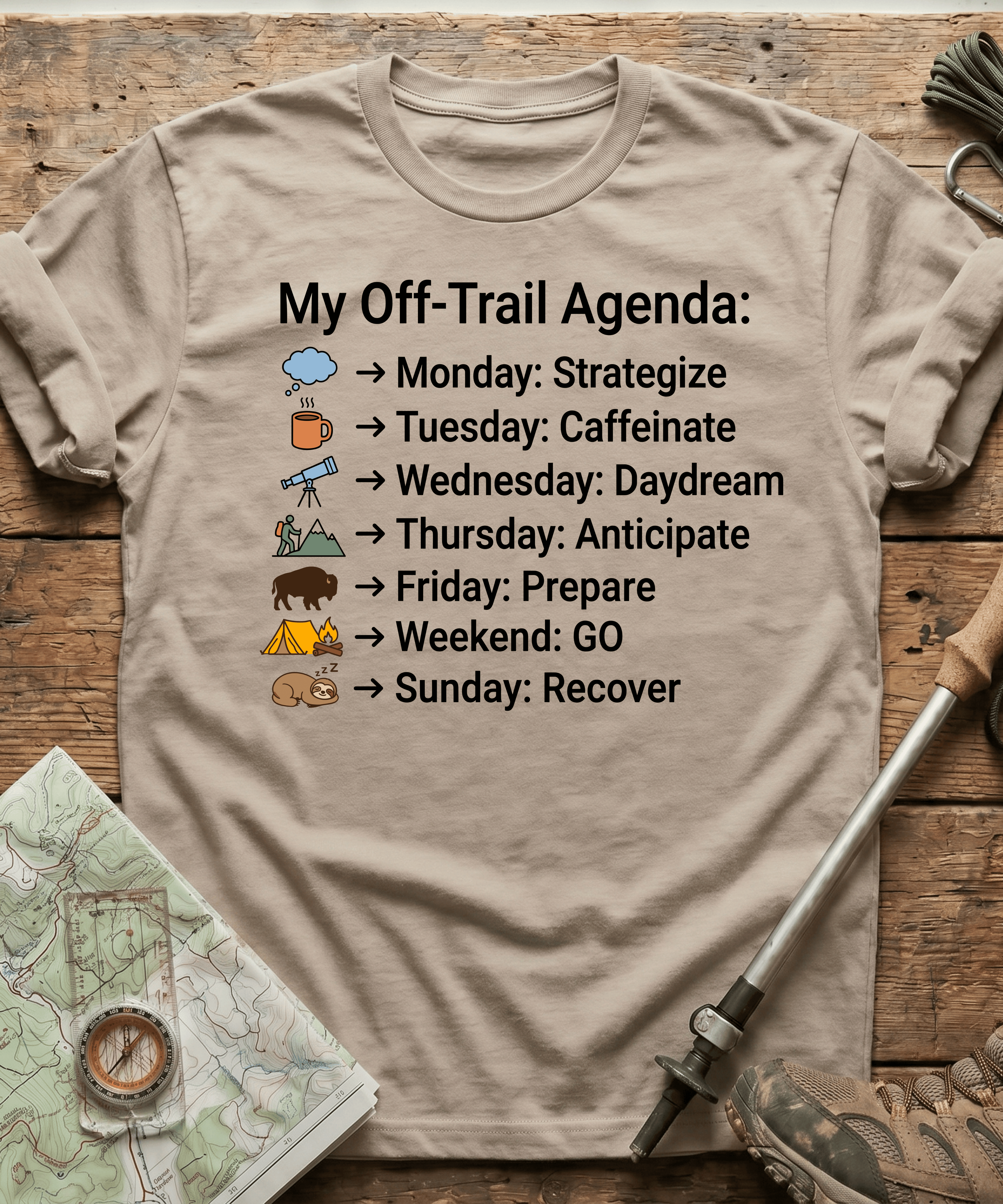 My Off Trail Agenda T-Shirt
