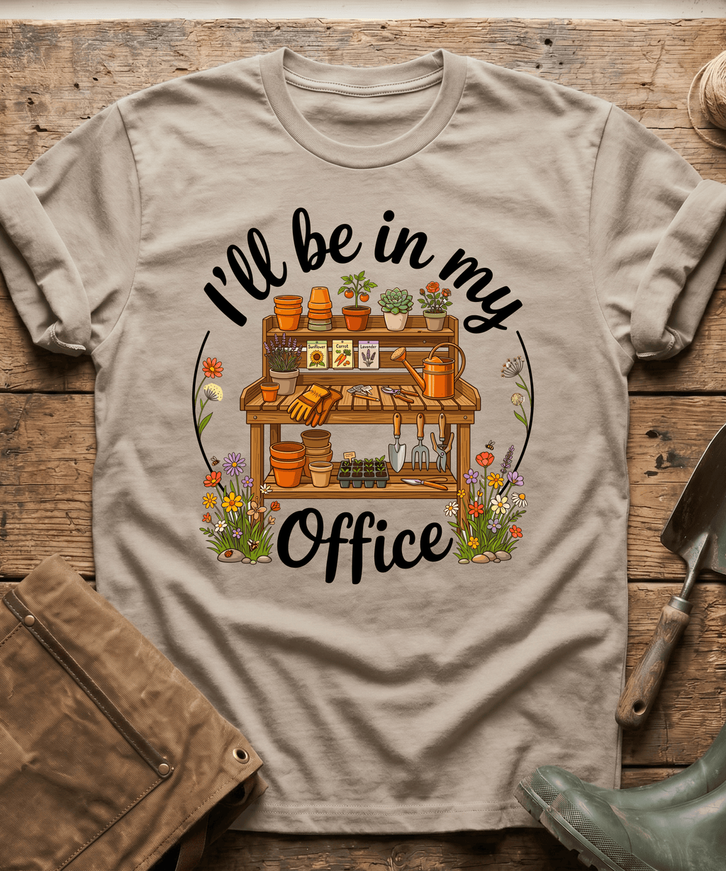 Cozy Garden Potting Bench T-Shirt